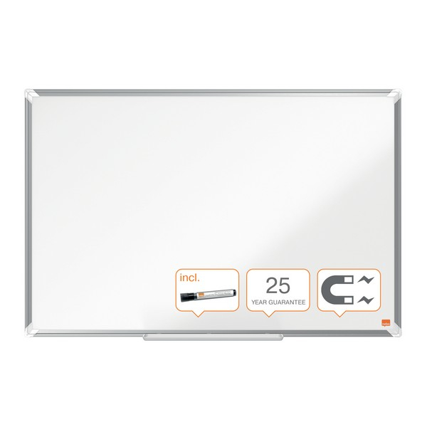 Tabla NOBO Premium Plus, otel emailat, 90x60 cm, magnetica, include marker si tavita [6]