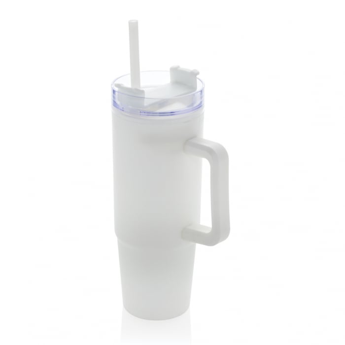 Pahar Tana plastic reciclat 750 ml cu maner si capac 3-in-1 [2]