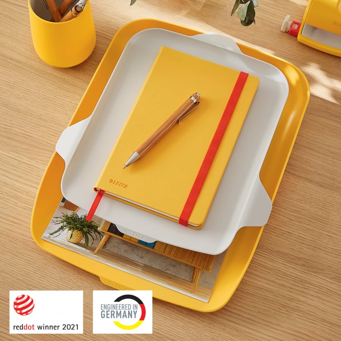 Tavita documente Leitz Cosy, PS, A4, cu organizator [3]