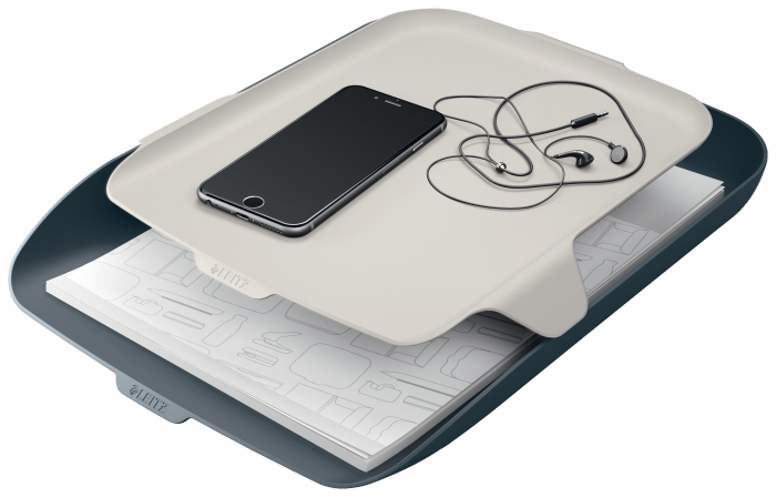 Tavita documente Leitz Cosy, PS, A4, cu organizator [2]