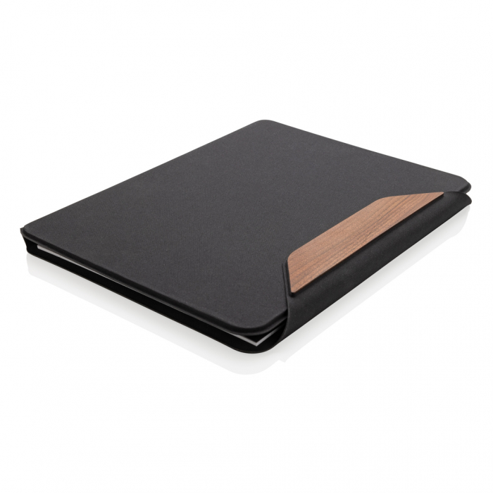 Portofoliu A4 Teri AWARE™ rPET si nuc cu inchidere magnetica si agenda FSC® [3]