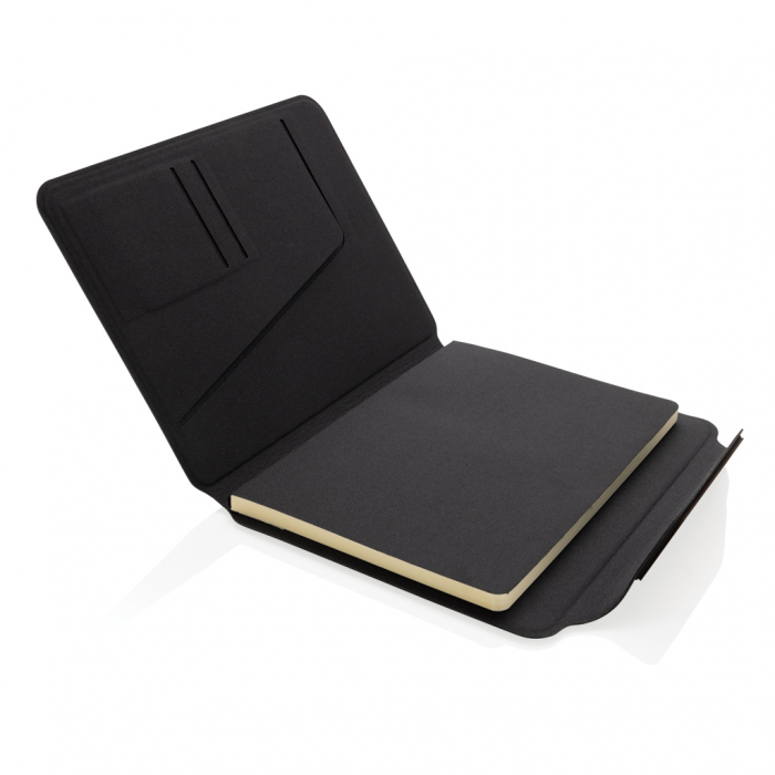 Portofoliu A5 Teri AWARE™ rPET si nuc cu inchidere magnetica si agenda FSC® [3]
