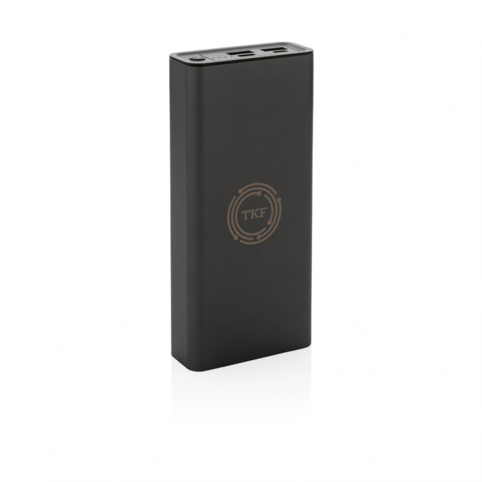 Powerbank 20.000 mAh aluminiu reciclat RCS, incarcare rapida 20W [6]