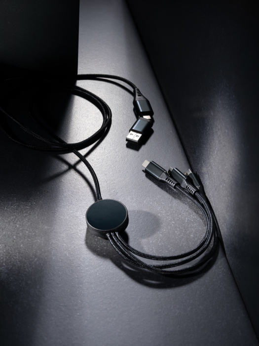 Cablu Terra 6-in-1 120cm aluminiu reciclat RCS – rapid [7]