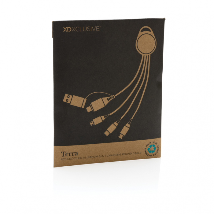 Cablu Terra 6-in-1 aluminiu reciclat RCS – incarcare rapida [8]