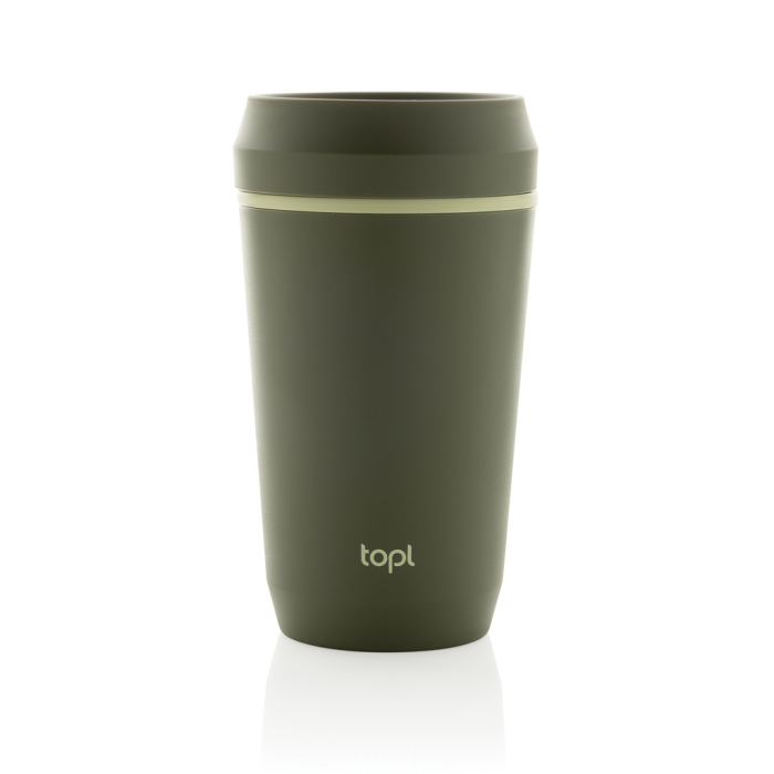 Topl Recycled Plastic To Go Tumbler 354 ml, capac 360° patentat, plastic reciclat RCS [2]