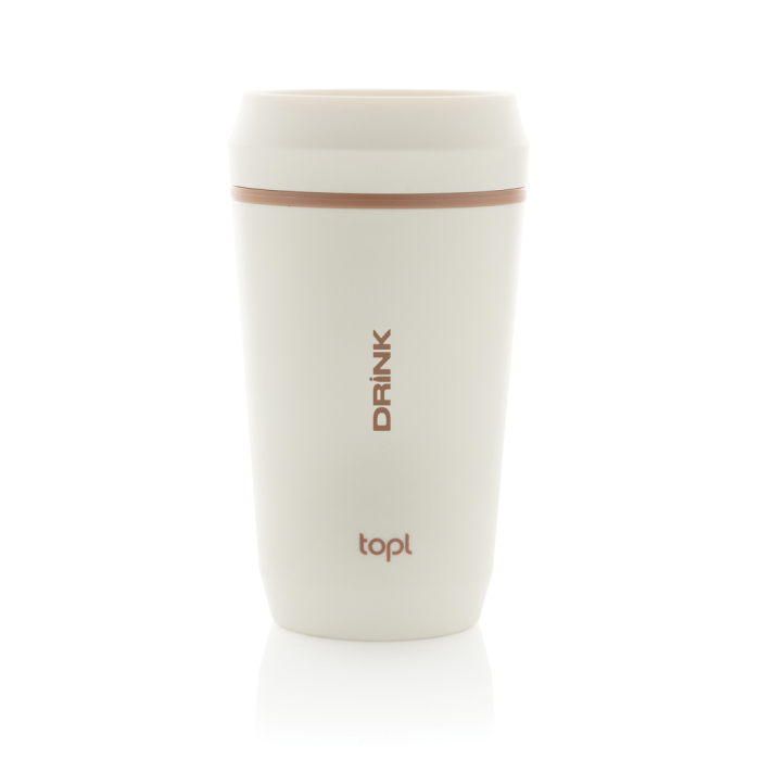 Topl Recycled Plastic To Go Tumbler 354 ml, capac 360° patentat, plastic reciclat RCS [6]
