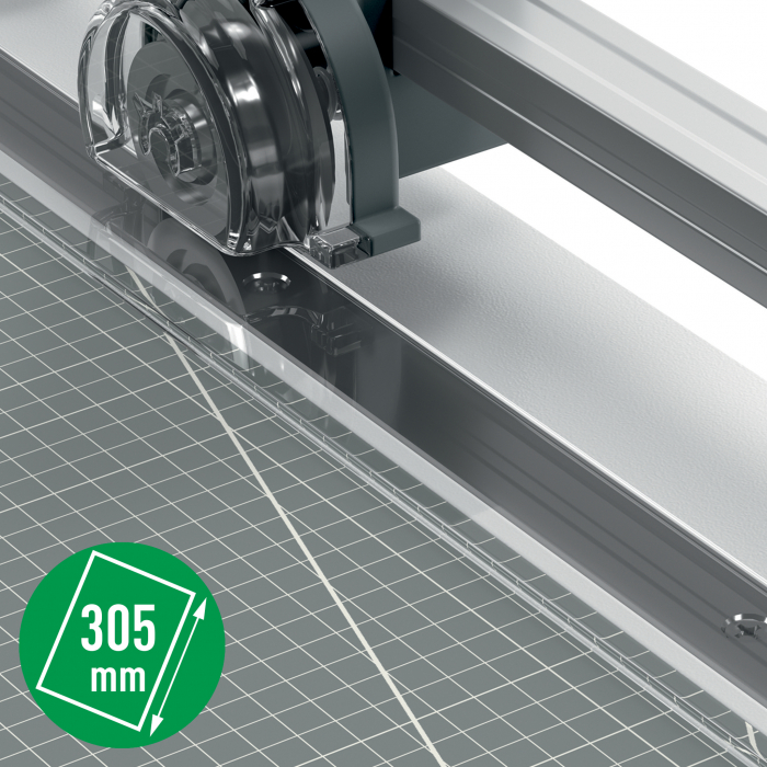 Trimmer Leitz Home Office Precision, A4, 10 coli, gri [4]