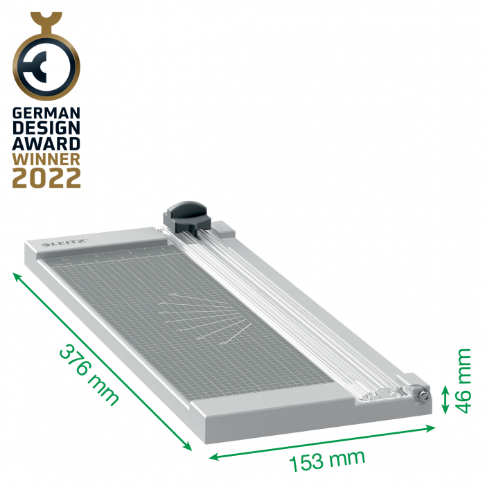 Trimmer Leitz Home Precision, A4, 8 coli, gri [2]