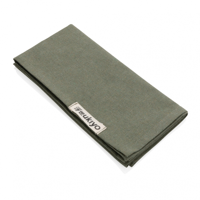 Set 4 servete de masa Ukiyo Aware™ din bumbac reciclat – 45x45 cm, eco-friendly [4]
