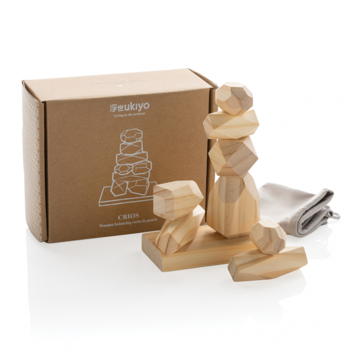 Set Ukiyo Crios pietre de echilibru din lemn FSC® [7]
