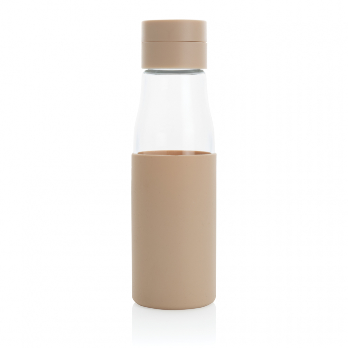 Sticla sticla Ukiyo 600 ml cu indicator hidratare si husa silicon [4]
