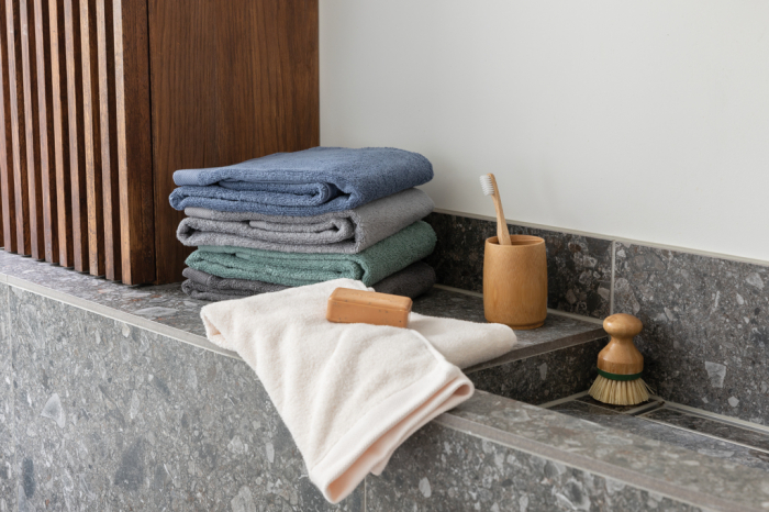 Prosop de baie Ukiyo Sakura AWARE™ 500 gsm, 70x140 cm, calitate spa [7]