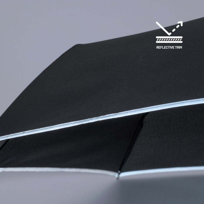 Umbrela automata Scandic cu banda reflectorizanta, 103 cm, rezistenta vant [2]