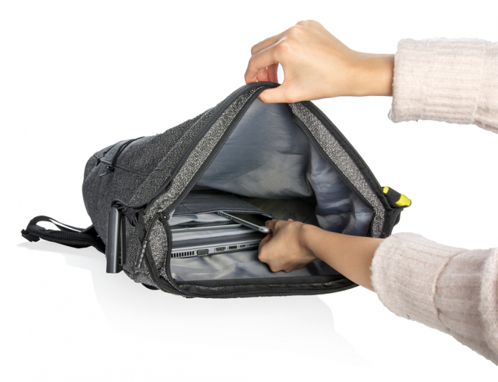Rucsac Urban antifurt 27L, material rezistent la taiere [32]