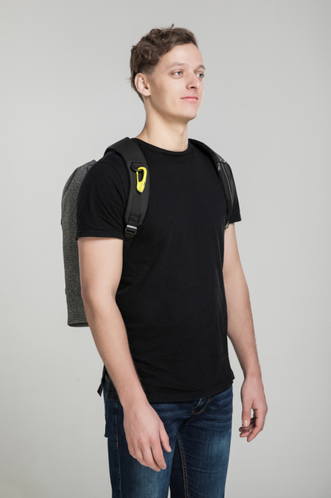 Rucsac Urban antifurt 27L, material rezistent la taiere [39]