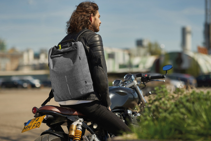 Rucsac Urban antifurt 27L, material rezistent la taiere [56]