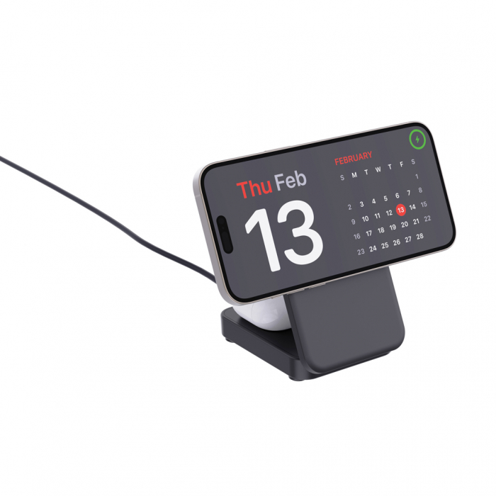 Incarcator wireless 3-in-1 magnetic 15W Urban Vitamin Arcadia, ABS reciclat RCS [6]