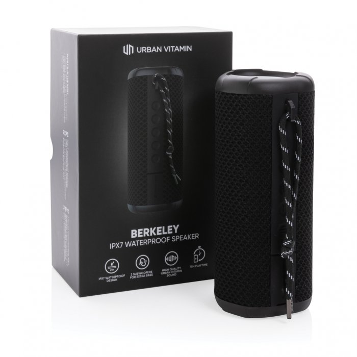 Boxa wireless Urban Vitamin Berkeley 10W, impermeabila IPX7 [7]