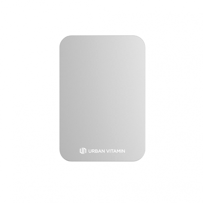 Powerbank Urban Vitamin Burbank 3.000 mAh, magnetic wireless 8W, aluminiu reciclat RCS [10]