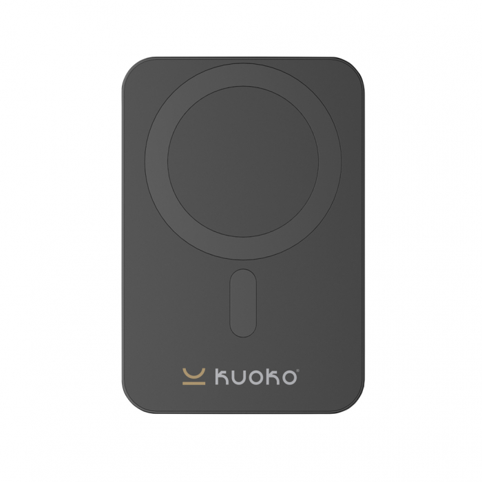 Powerbank Urban Vitamin Burbank 3.000 mAh, magnetic wireless 8W, aluminiu reciclat RCS [12]