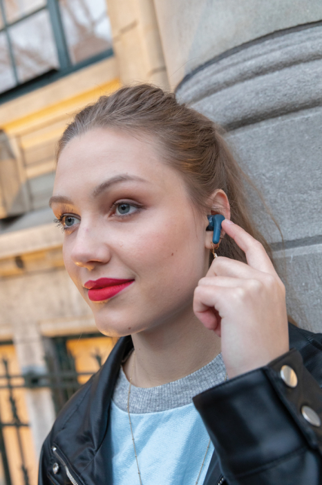 Casti wireless Urban Vitamin Byron cu ENC si mod gaming, albastrutooth 5.1 [17]