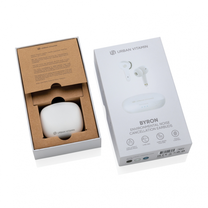 Casti wireless Urban Vitamin Byron cu ENC si mod gaming, albastrutooth 5.1 [8]