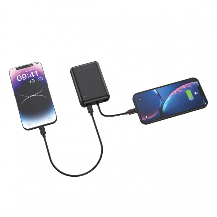 Powerbank 10000 mAh 20W PD dual USB-C, Urban Vitamin Fullerton [3]