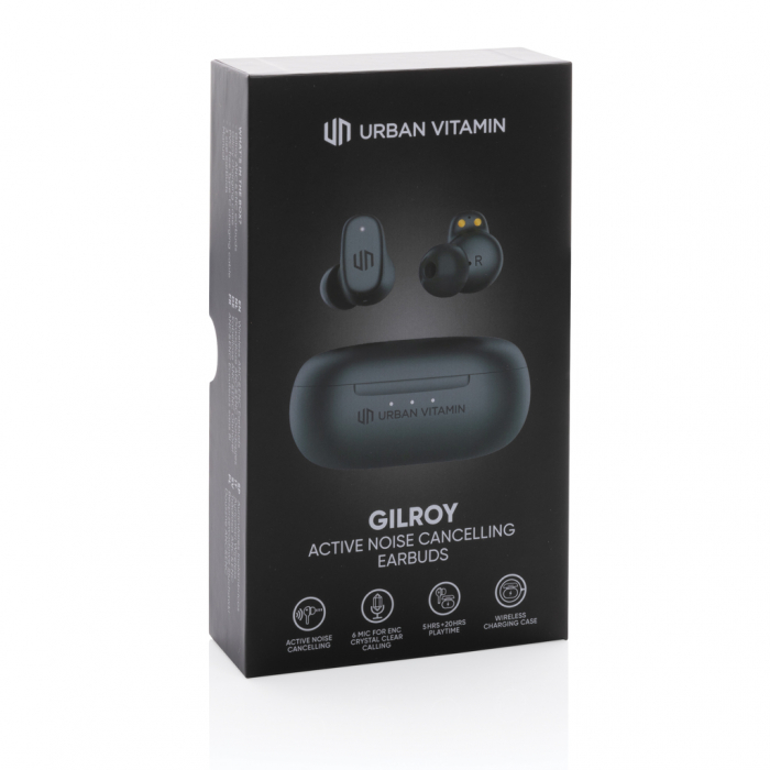 Casti wireless Urban Vitamin Gilroy ANC si ENC, albastrutooth 5.0 [26]