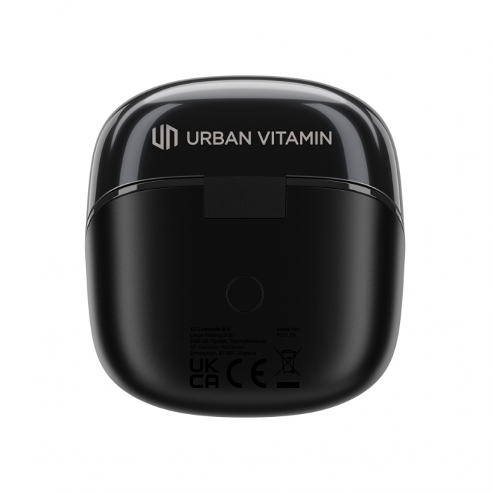 Casti wireless Urban Vitamin Long Beach RCS din plastic reciclat, design open-ear, ENC, BT 5.3, IPX4 [9]