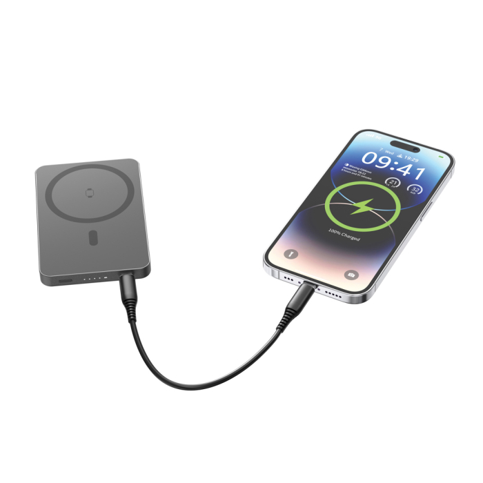 Powerbank magnetic Urban Vitamin Marin 5000 mAh, wireless 15W, USB-C 20W [7]