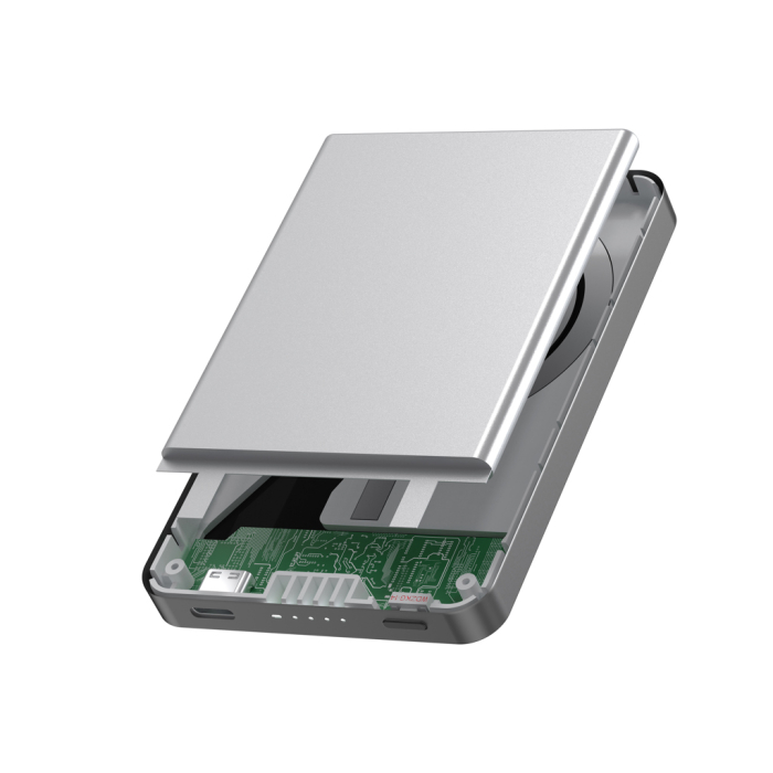 Powerbank magnetic Urban Vitamin Marin 5000 mAh, wireless 15W, USB-C 20W [10]