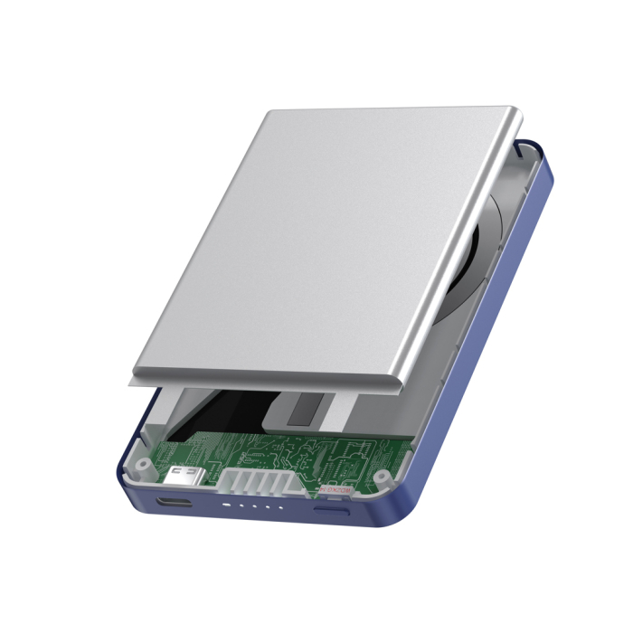 Powerbank magnetic Urban Vitamin Marin 5000 mAh, wireless 15W, USB-C 20W [10]