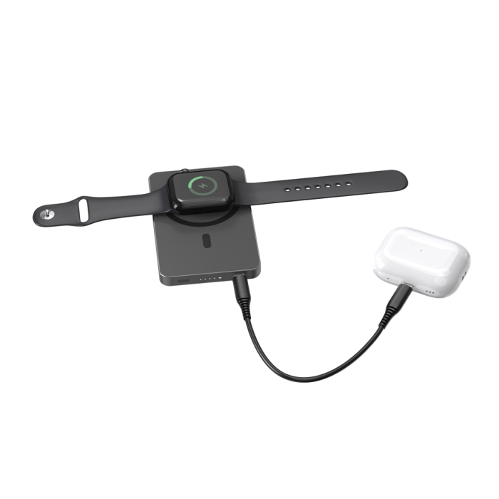 Powerbank magnetic Urban Vitamin Marin 5000 mAh, wireless 15W, USB-C 20W [8]