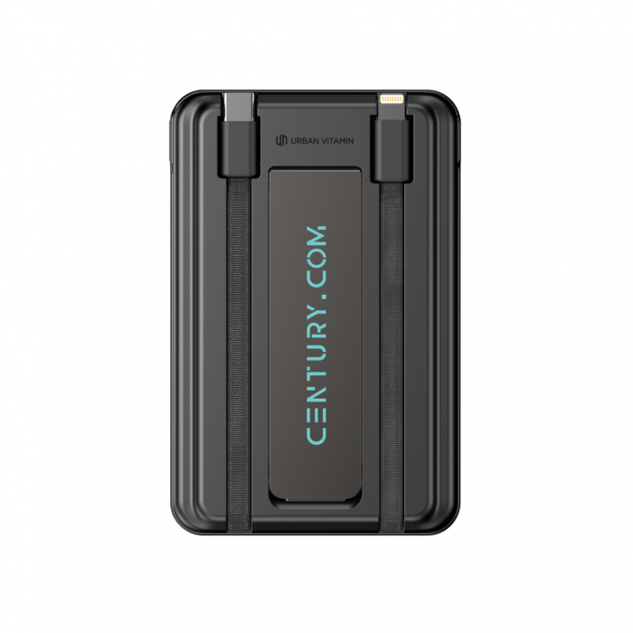 Powerbank Urban Vitamin Redwood 5-in-1 magnetic 5.000 mAh, incarcare rapida 20W PD [16]