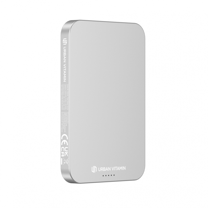 Powerbank Urban Vitamin Richmond 5.000 mAh, magnetic wireless 15W, aluminiu reciclat RCS [14]