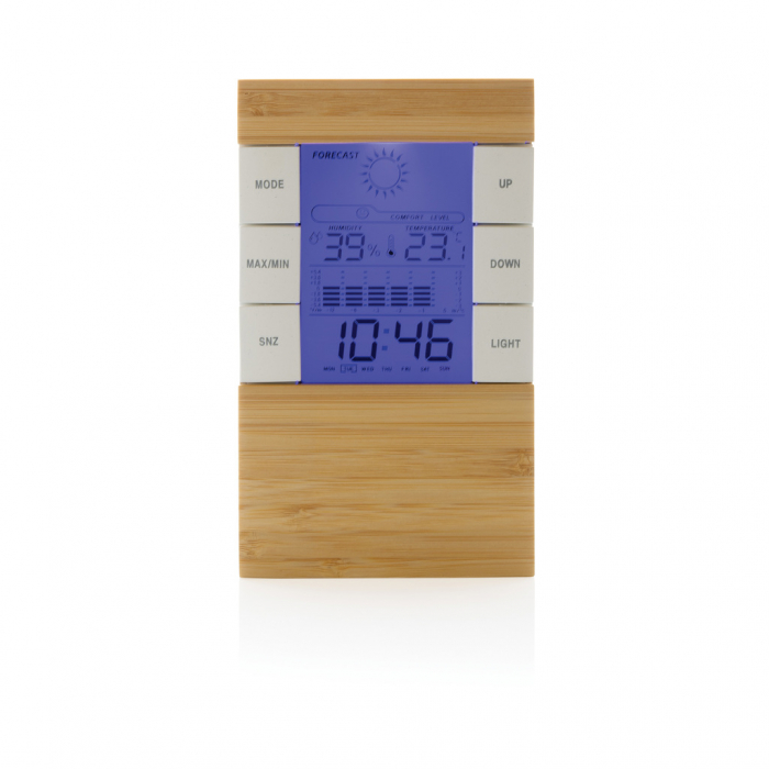 Statie meteo Utah RCS reciclat si bambus, Vinga [3]