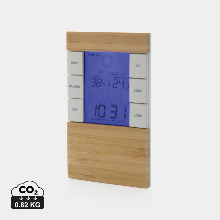Statie meteo Utah RCS reciclat si bambus, Vinga [1]