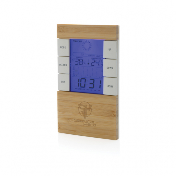 Statie meteo Utah RCS reciclat si bambus, Vinga [5]