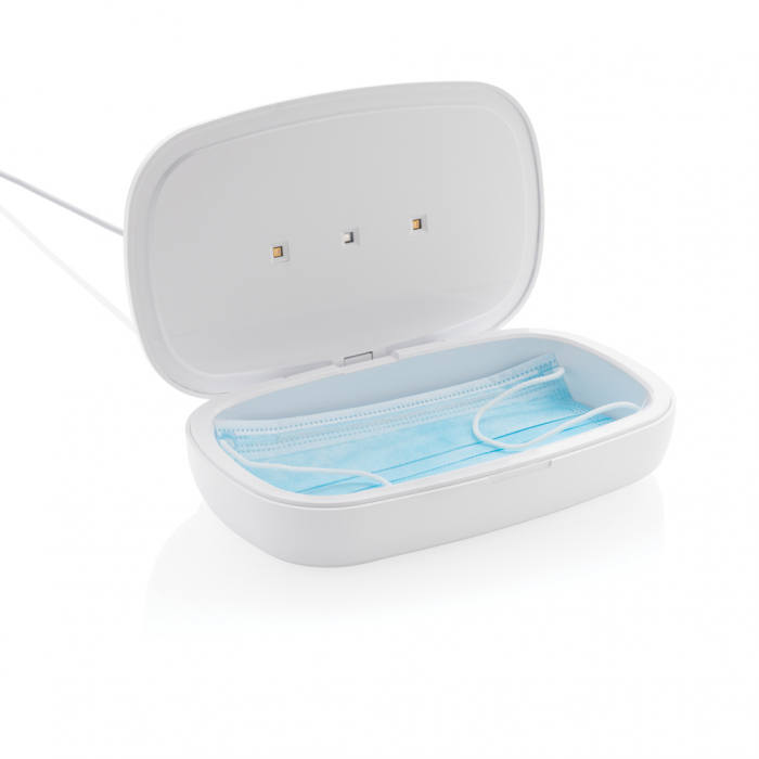 Cutie sterilizare UV-C cu incarcator wireless 5W [8]