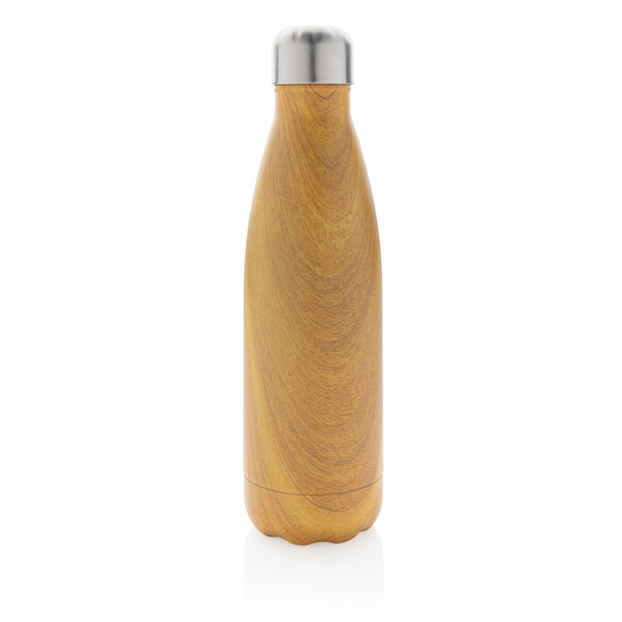 Sticla termos inox 500 ml cu imprimeu lemn antiscurgere [3]