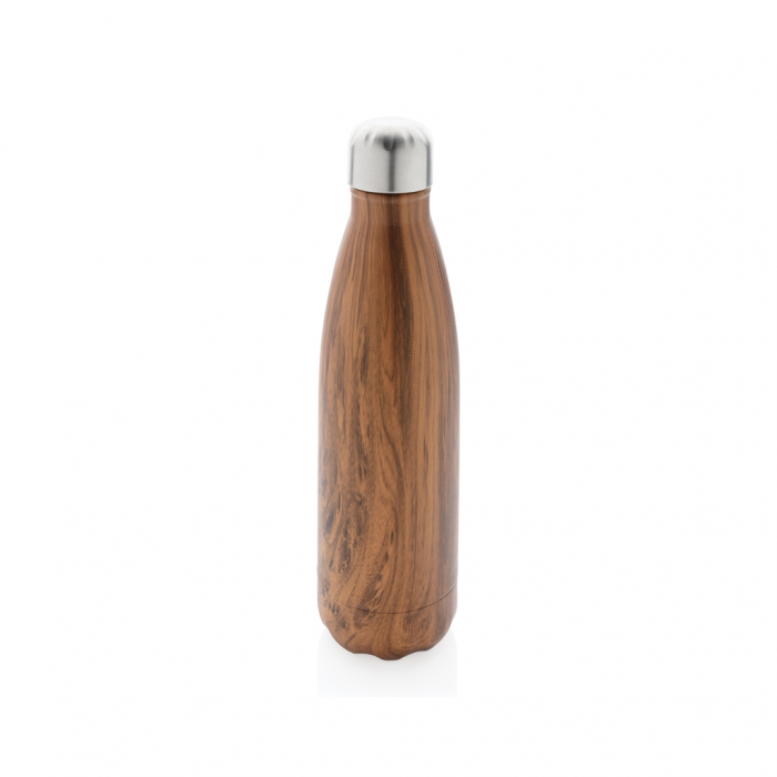 Sticla termos inox 500 ml cu imprimeu lemn antiscurgere [2]