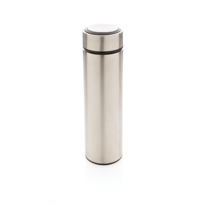 Sticla termos inox 450 ml cu capac metal periat [2]