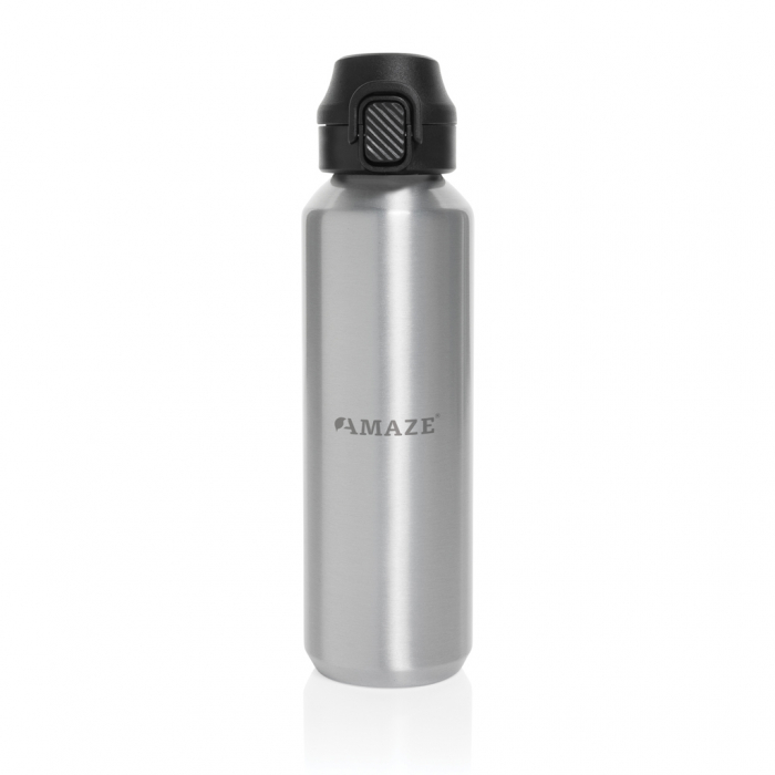 Sticla sport Via otel reciclat 600 ml cu capac blocabil [6]
