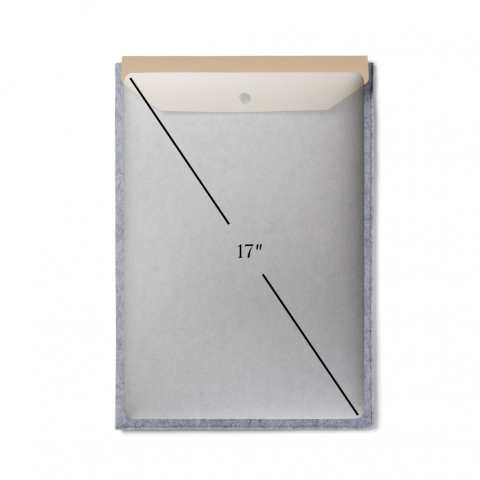 Husa laptop VINGA Albon GRS fetru reciclat 17" [5]