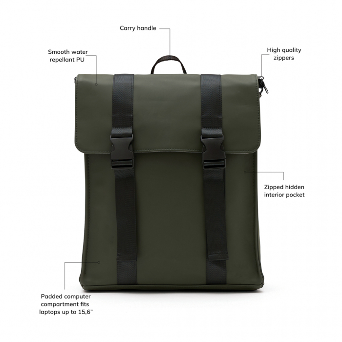 Rucsac elegant VINGA Baltimore 19L laptop 16'' [8]