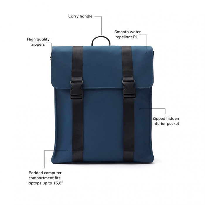Rucsac elegant VINGA Baltimore 19L laptop 16'' [8]