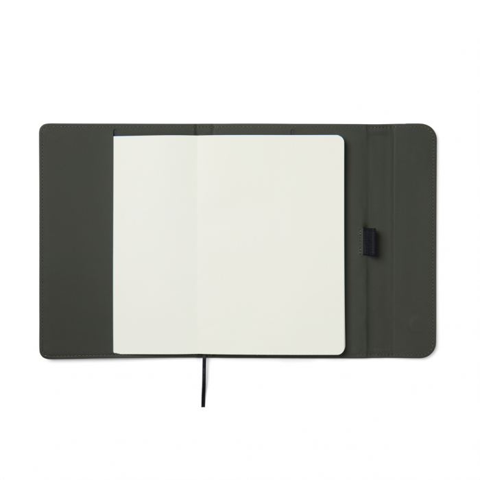 Agenda A5 VINGA Baltimore GRS – reutilizabila cu inchidere magnetica si coperta PU reciclata [5]