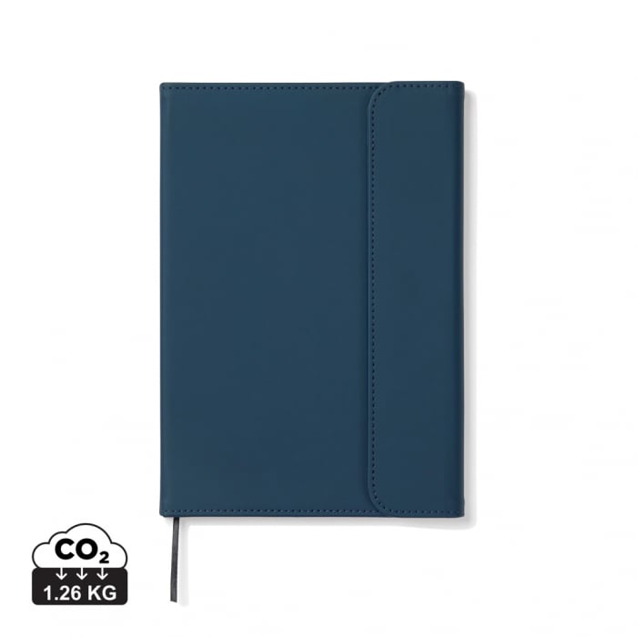 Agenda A5 VINGA Baltimore GRS – reutilizabila cu inchidere magnetica si coperta PU reciclata [1]
