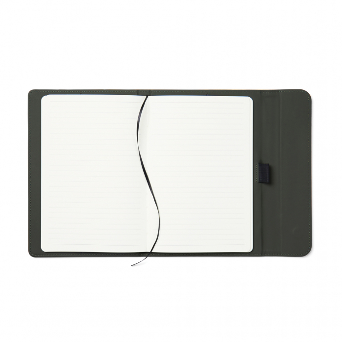 Agenda A5 VINGA Baltimore GRS – reutilizabila cu inchidere magnetica si coperta PU reciclata [4]